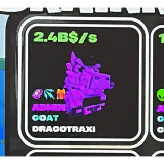 Cute 10KG DragoTraxi ADMIN 2.4b - FRUITS VS BRAINROTS 🐲