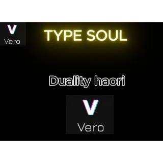 Duality Haori TYPE SOUL