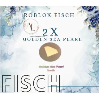 2x GOLDEN SEA PEARL - FISCH