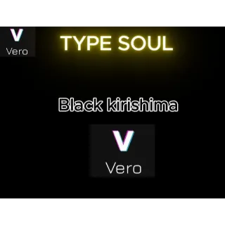 Black kirishima TYPE SOUL