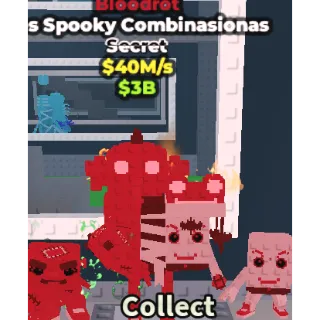 Los Spooky Combinasionas 40M/s Bloodrot