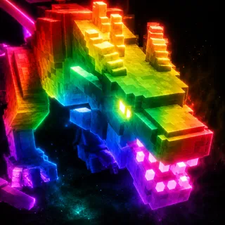 🌈RAINBOW BLACK DRAGON🌈