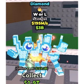 W or L 195M/s Diamond - Online - Fast Delivery - Secret