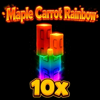 Maple Carrot Rainbow