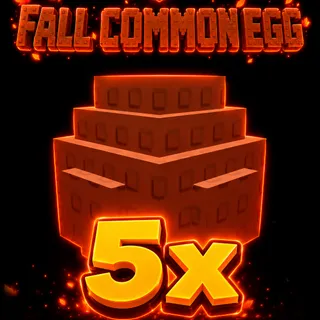 5X Fall Common Egg