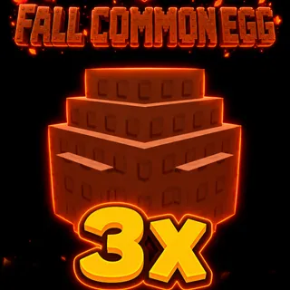 3X Fall Common Egg