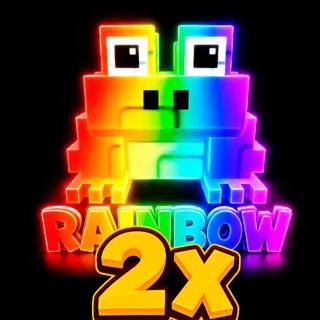2X RAINBOW FROG