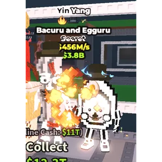 Bacuru and Egguru 456M/s Yin Yang - Online - Fast Delivery - Secret