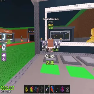 Nuclearo Dinossauro 15m/s