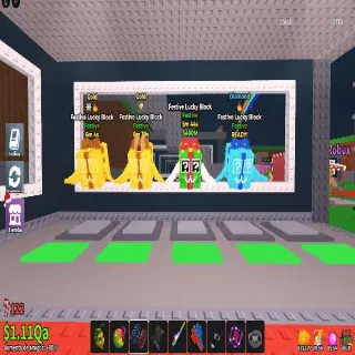 Festive Lucky Blocks X9