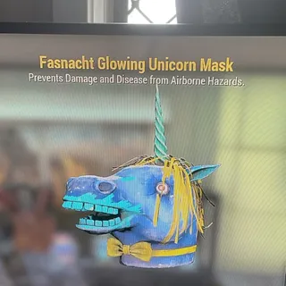 Glowing unicorn