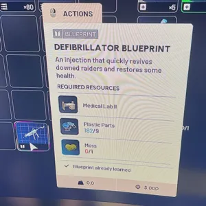 Defibrillator blueprint
