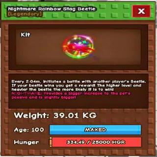 RBH STAG BEETLE 39KG