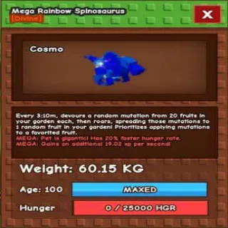 RBH SPINOSAURUS 60KG