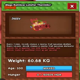 RBH MEGA LOBSTER 60.68KG