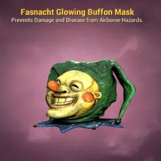 Glowing Buffoon Mask