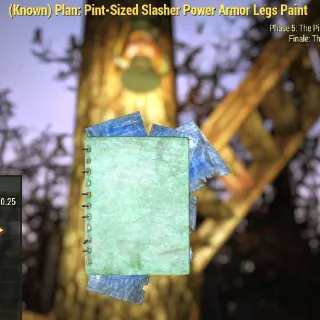Pint Sized Slasher Power Armor Legs Paint