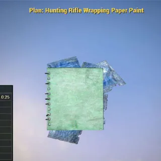 Hunting Rifle Wrapping Paiper Paint