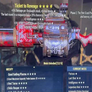 ticket to revenge