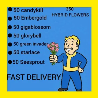 350 HYBRID FLOWERS