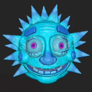 Glowing Sun Mask