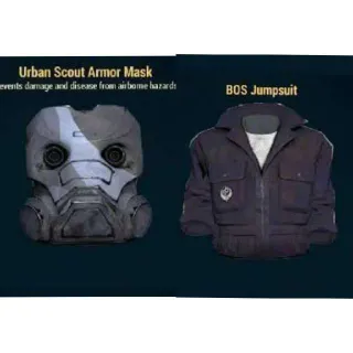 BOS Jumpsuit + Urban Scout Mask