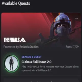 The Finals - Skill Issue 2.0 Outfit Digital Code [INSTANT DELIVERY]