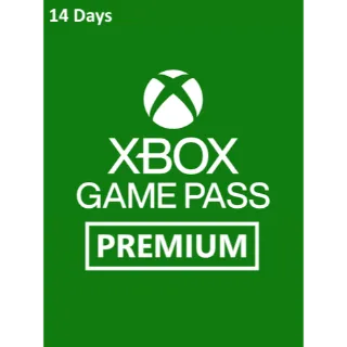 Xbox Gamepass Premium 14-day Trial Code [INSTANT DELIVERY]