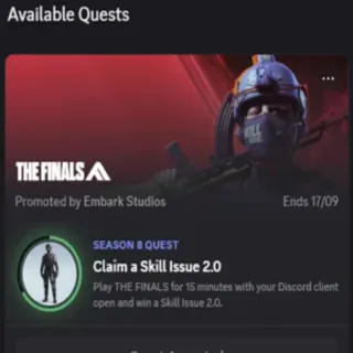 The Finals - Skill Issue 2.0 Outfit Digital Code [INSTANT DELIVERY]