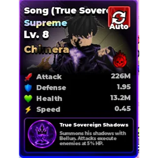 Parasite Cursed Song (True Sovereign) - Roll Anime to Fight!