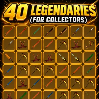 40x Legendary Weapons - Dungeon Quest Reborn - Bundle