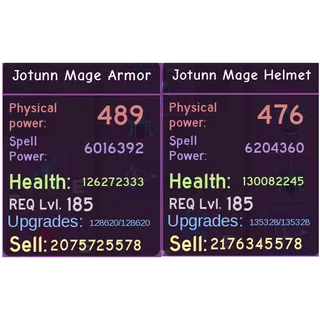 Jotunn Mage Helm & Armor - Bundle - Dungeon Question Reborn