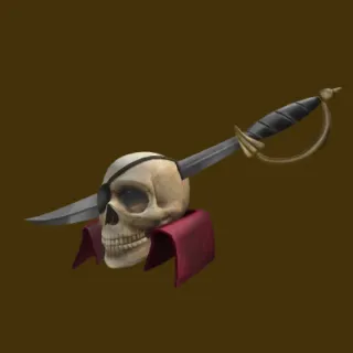 Impaled Pirate Skull Mask - GLOBAL CODE