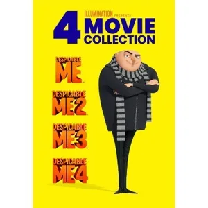 Despicable Me 1, 2, 3, & 4 movie collection