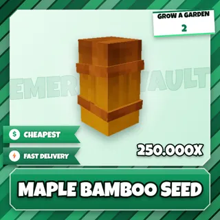 250.000X Maple Bamboo Seed