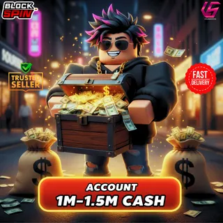 BlockSpin Account 1M-1.5M Cash