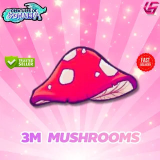 Creatures of Sonaria | 3M Mushrooms 