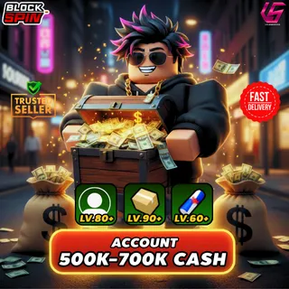 BlockSpin Account 500K-700K Cash