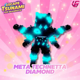 DIAMOND META TECHNETTA (39m/s+)| ESCAPE TSUNAMI FOR BRAINROT