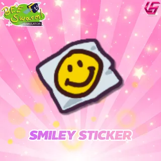 Smiley Sticker| BEE SWARM SIMULATOR