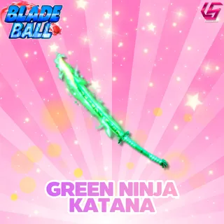 Green Ninja Katana | Blade Ball 
