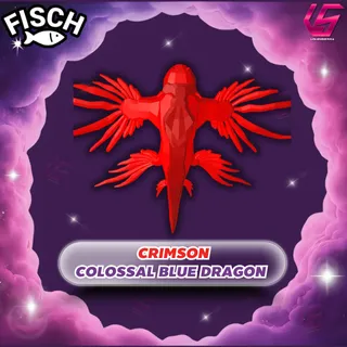 Fisch Crimson Colossal Blue Dragon