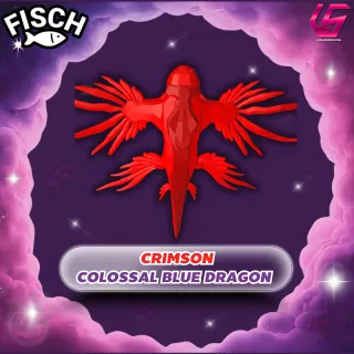 Fisch Crimson Colossal Blue Dragon