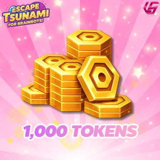 1,000 Tokens | ESCAPE TSUNAMI FOR BRAINROT 