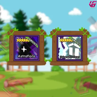 Astraflora + Holographic Clover | Garden Tower Defense