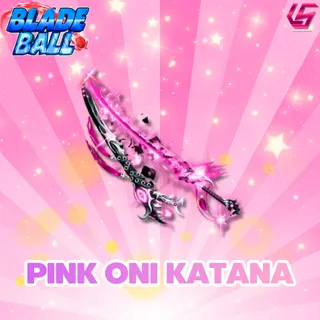 Pink Oni Katana | Blade Ball 