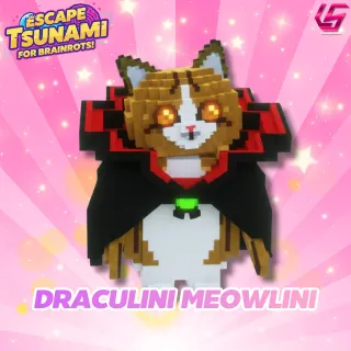 DRACULINI MEOWLINI | ESCAPE TSUNAMI FOR BRAINROT 