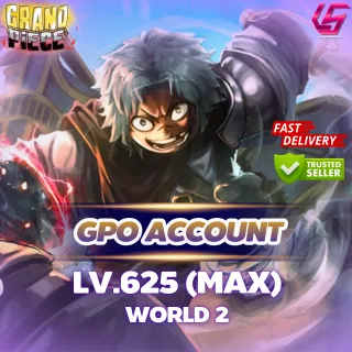 Grand Piece Online| Account Lv.625 (Max) World 2