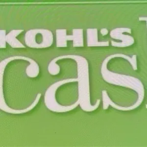 10$ kohls cash ! 2X $5.00 Kohl's cash codes