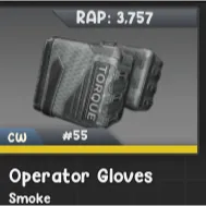 CW BLOXSTRIKE SMOKE GLOVES